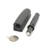DOJA Barcelona Push to Open Door Opener, Pack 2, Anthracite,