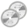 2Pcs 6in Circular Blade Cutter Cutting Disc Carbide Tipped Woodworking