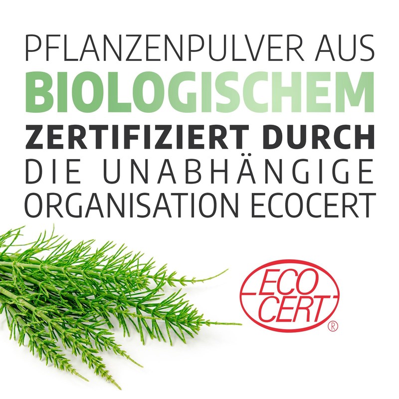 Organic Horsetail - 190 mg - 200 Capsules