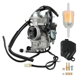 Silscvtt Carburetor Carb Replacement for Honda Rancher 400 TRX400FA 4x4 AT TRX400FGA 4x4 AT GPScape 2004 2005 2006 2007 16100-HN7-013