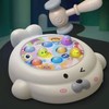 Kids Interactive Whack Toy Educational Sound Light Animal Shape Hammering