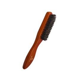 VinBee Men's Boar Bristle Brush Beard Brush Hair Brush Stiff Bristle for Men