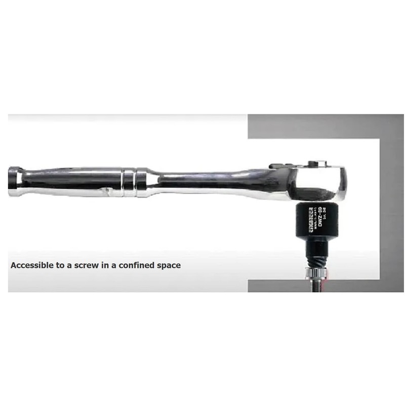 ENGINEER DWZ-08 Hex Socket Screw Extractor for The Quick &
