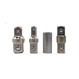 QIZHIMEI Offset Extension wrench, Tight Reach Extension Wrench Set,1/2", 1/4" and 3/8" Square Drive Adapters