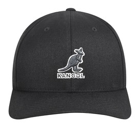Kangol 3D Wool Flexfit Baseball - Black/Black/L/XL