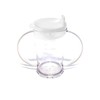 Harfield Clear 2-Handled Beaker & Wide Spout Reusable Virtually Unbreakable