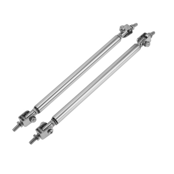 Partuto 2pcs 15cm/5.91in Car Splitter Support Rods Adjustable Front Rear