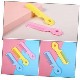 KOMBIUDA 4pcs Baby Comb Wide Tooth Hair detangler Kids detangler Comb Kids Hair Comb Barber Cutting Combs Flat Hair Comb Hairdressing Comb Rat Tail Comb Hair Comb abs Newborn
