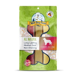 Yeti Dog Chew - Himalayan Yak Chews - Healthy Dog Treats - Long Lasting Dog Chews for Aggressive Chewers - Birthday Dog Treats - Natural Dog Chews for All Dog Breeds - Large, 10.5 oz, Assorted