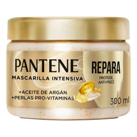 Mascarilla para cabello Pantene Repara, Protege y Antifrizz con Aceite de Argán 300 ml