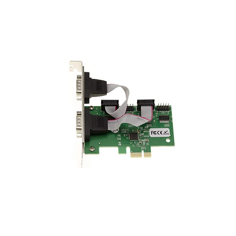 KALEA-INFORMATIQUE PCI Express PCIe Serial RS232 Controller Card with 4