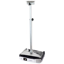 PCMD, LLC. Projector Ceiling Mount Compatible with Epson Home Cinema 660 760HD 1060 2100 2150 with Lateral Shift Coupling (Telescoping 23-30-Inch Extension)