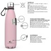 Daikoku Stainless Steel Bottle + Adjustable Strap + Carabiner, BPA