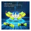 Amicool Auto De Control Remoto,auto De Acrobacias Rc Luz Led