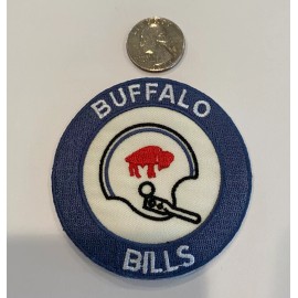 (10)-Buffalo Bills CLASSIC vintage Style embroidered iron on  patches 3"x3" NICE