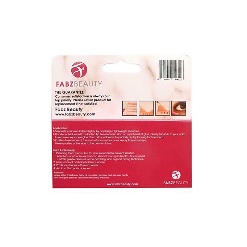 Individual False Eyelashes Flare Cluster Lash Extensions Knotted Lashes (Medium