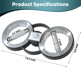 Stominax Rotator 3.0 Upper Body Strength Training System, Resistance Adjustable Spinning Burn Rotator Machine, Wt 8 Lbs, Portable Training for Fitness, Combat and Rehab