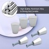 KARELLS Chic Drawer Knobs, Door Knobs, Cupboard, 6 Pieces Matte