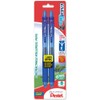 Pentel EnerGel-X Retractable Liquid Gel Pen 0.5mm, Needle Tip, Blue