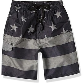 Kanu Surf Boys' swimming trunks - Flag II Black