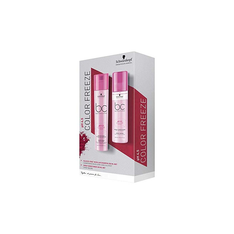 Black BC Color Freeze Sham250 + Con200 ml Duo Set