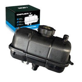 CNPUERV Coolant Reservoir Tank with Cap for Jeep Wrangler JL 2018-2025 2.0L L4, Coolant Overflow Recovery Bottle, Replace 68364312AA 68364312AB 68364312AC CH3014194