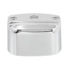 HDBUBALUS Chrome Rear Brake Master Cylinder Cover For Harley Electra