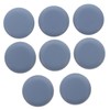 COHEALI 8pcs Floor Protectors for Chairs Rubber Furniture Pads Round