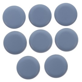 COHEALI 8pcs Floor Protectors for Chairs Rubber Furniture Pads Round Durable Shockproof Noise Reduction for Dining Chairs for Hardwood Floors