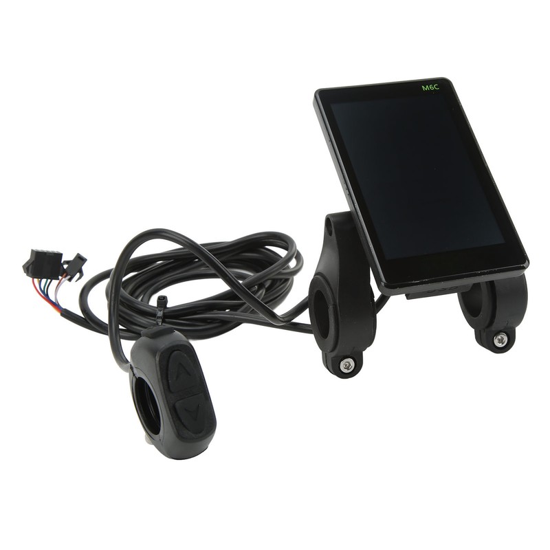 Electric Bike Brushless Controller M6C LCD Display 36/48V 500W ABS
