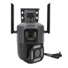 Smart Outdoor Camera 4MP Wireless Three Lens Remote Monitor Auto