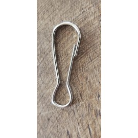 Silver Clip Clasps For Lanyards And Keychains And Jewlery 60 Count.