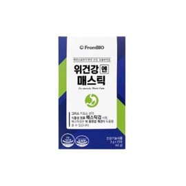 프롬바이오 위건강엔 매스틱 3gX15포 1박스 Frombio Stomach Health with Mastic 3gX15 Sachets 1 Box