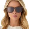 DIFF Bella Oversized Square Sunglasses for Women | Moscow Mule
