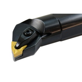 SHARS 1-1/4" RH TWLN T-Type Clamp Heavy Duty Coolant Thru Indexable Boring Bar WNMG Insert 404-7873 R]