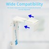 RAFIYU Pack of 8 Clamp Holders for Klemmfix Roller Blind