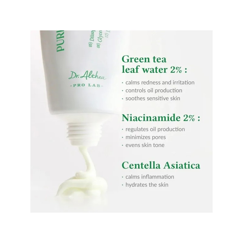 Althea Purifying Green Tea Sunscreen 50ml