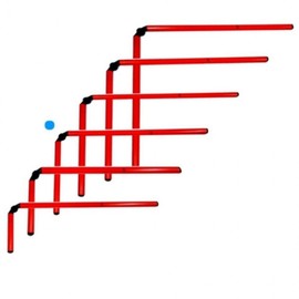 Dawoori Foldable Mini Jump Hurdle Bar 38cm (1pc) for Toddler Physical Education Physical Education Equipment