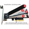 PCIe 5.0 M.2 NVMe X4 Adapter Expansion Card for PCIe5