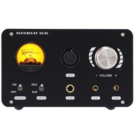FLYINSKY PJ.MAILAI SA-60 HiFi Headphone Amplifier, HiFi Desktop 3.5mm 4.4mm 6.35mm Headphone Amplifier for Home Audio System