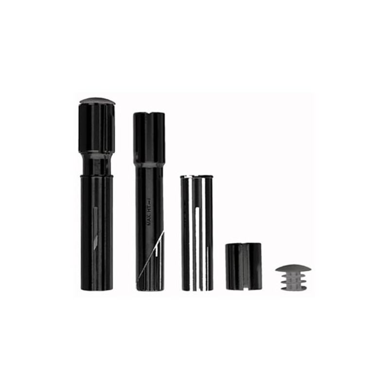 Humpert Stem Riser Thread/Ahead 1 + 1 1/8 Aluminium Black