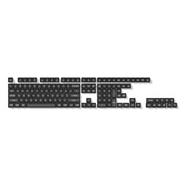 Keychron KSA Profile Double-Shot PBT Keycap Set, 137 Keys White on Black, Compatible with MX Mechanical Switches, Non-Shine-Through, Fits ANSI Layouts (100%, TKL, 96%, 75%, 65%, 60%)