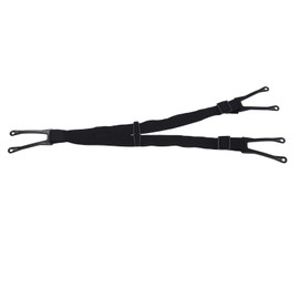 Brrnoo Adjustable Ice Hockey Suspenders with Wide Strap for Support, Polyester Material for Men