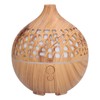 180ml Wood Grain Air Humidifier USB Charging Colorful Lights Air