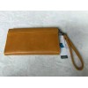 Time & Tru Women's Yellow Isabella Wristlet Smartphone Wallet 7.75"