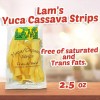 LAM'S Plantain Strips, Premium, Chips, Yuca strips, Keto, 2.5 oz