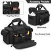Rexmica Small Tool Bag with Anti-friction and Thick Padded Bottom,