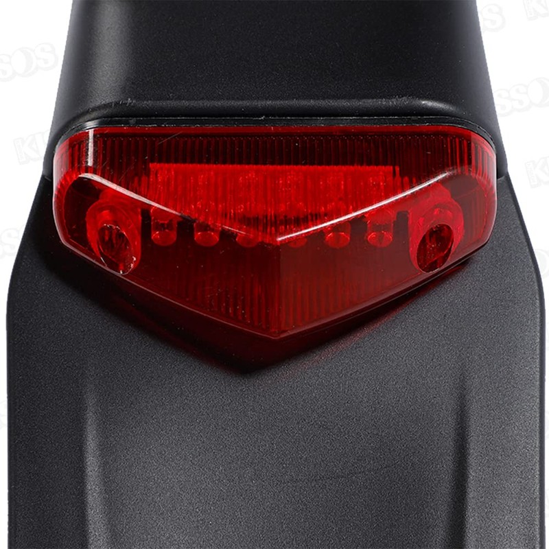 LED Enduro Tail Lamp Motorcycle Off-Road Lens Honda Kawasaki Honda