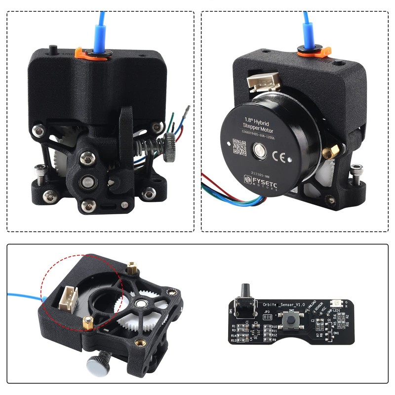 BCZAMD FYSETC 3D Printer Parts Sherpaa Mini Extruder Filament Breake