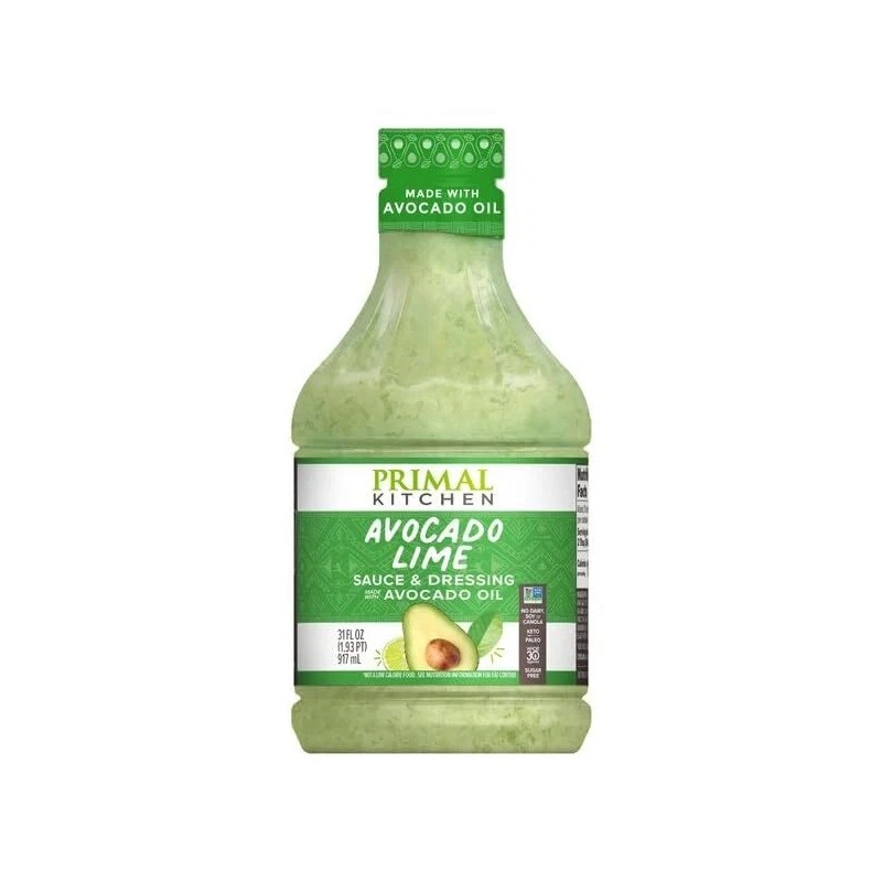 Primal Kitchen Avocado Lime Dressing, 31 Ounce
